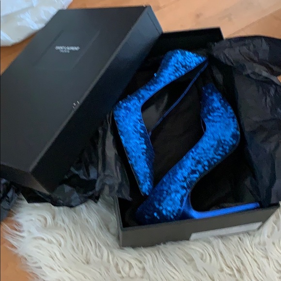Saint Laurent sequin heels - Picture 1 of 6